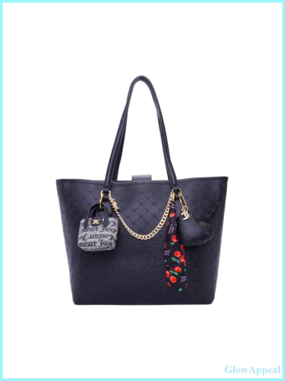 Juicy Couture More is More Tote Bag Polyurethane with Charms